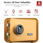 Colorful Fingerprint Fireproof Home Safe Box of BGX-M/D-25-QC - Image 3