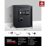 Premium Home Safe with Biometric Fingerprint Lock - Image 6
